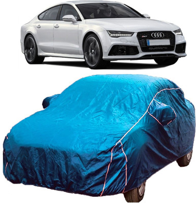 MoTRoX Car Cover For Audi S7 (With Mirror Pockets)(Blue)