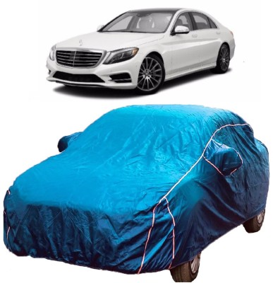 MoTRoX Car Cover For Mercedes Benz S500 (With Mirror Pockets)(Blue)