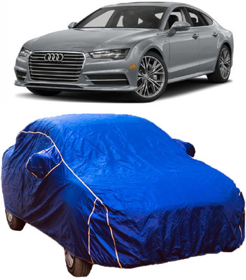 MoTRoX Car Cover For Audi A7 (With Mirror Pockets)(Blue)