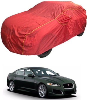 MoTRoX Car Cover For Jaguar XFR (With Mirror Pockets)(Red)