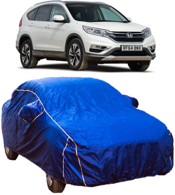 MoTRoX Car Cover For Honda CR-V (With Mirror Pockets)(Blue)