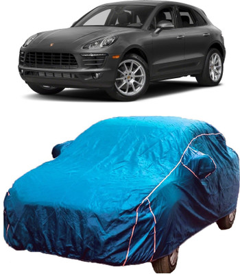 MoTRoX Car Cover For Porsche Macan (With Mirror Pockets)(Blue)