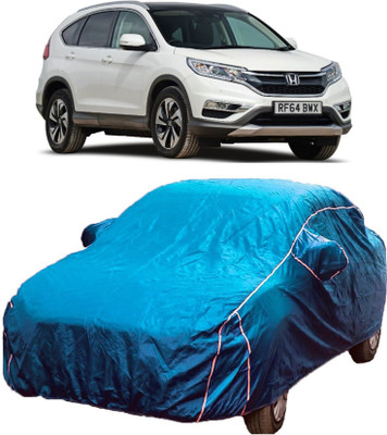 MoTRoX Car Cover For Honda CR-V (With Mirror Pockets)(Blue)