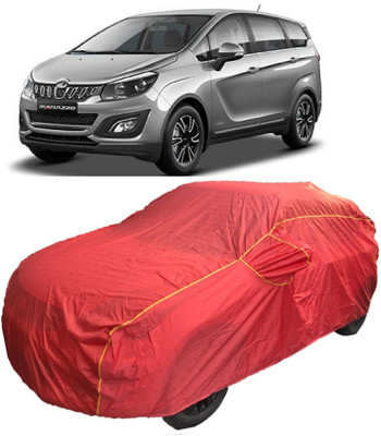 MoTRoX Car Cover For Mahindra Marazzo (With Mirror Pockets)(Red)