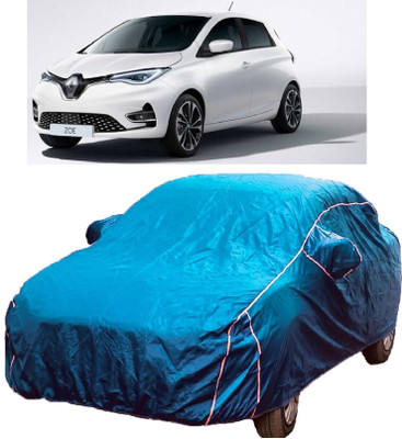 MoTRoX Car Cover For Renault Zoe (With Mirror Pockets)(Blue)