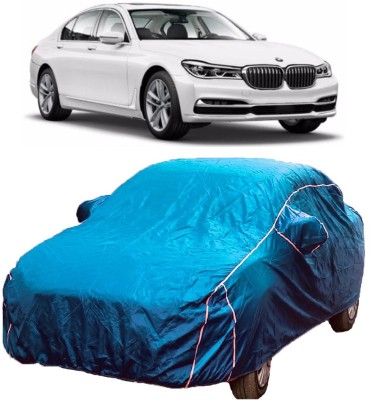 MoTRoX Car Cover For BMW 730d (With Mirror Pockets)(Blue)