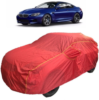 MoTRoX Car Cover For BMW M6 (With Mirror Pockets)(Red)