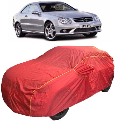 MoTRoX Car Cover For Mercedes Benz CLK (With Mirror Pockets)(Red)