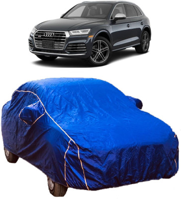 MoTRoX Car Cover For Audi SQ5 (With Mirror Pockets)(Blue)