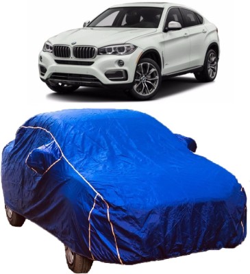 MoTRoX Car Cover For BMW X6 (With Mirror Pockets)(Blue)