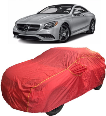 MoTRoX Car Cover For Mercedes Benz E240 (With Mirror Pockets)(Red)