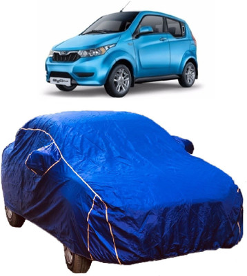 MoTRoX Car Cover For Mahindra e20 (With Mirror Pockets)(Blue)