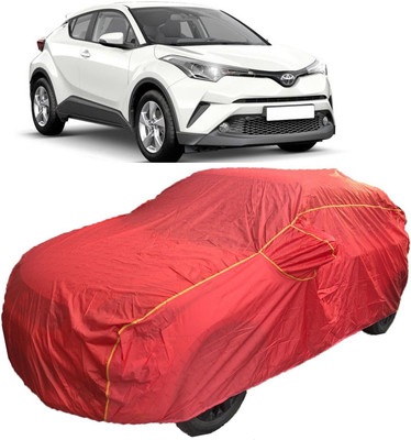 MoTRoX Car Cover For Toyota C-HR (With Mirror Pockets)(Red)