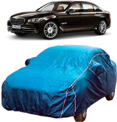 MoTRoX Car Cover For BMW 7 Series (With Mirror Pockets)(Blue)