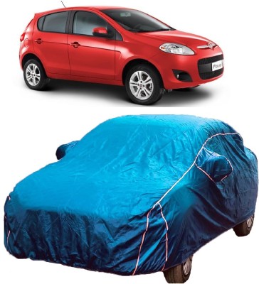 MoTRoX Car Cover For Fiat Palio Stile (With Mirror Pockets)(Blue)