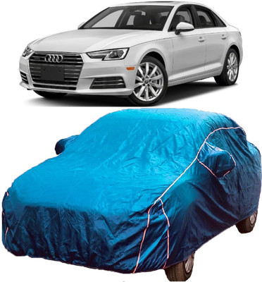 MoTRoX Car Cover For Audi A4 (With Mirror Pockets)(Blue)