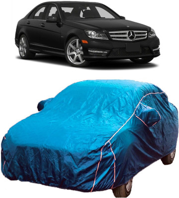 MoTRoX Car Cover For Mercedes Benz C250 (With Mirror Pockets)(Blue)