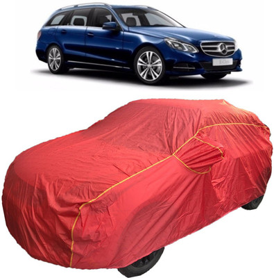 MoTRoX Car Cover For Mercedes Benz E250 (With Mirror Pockets)(Red)