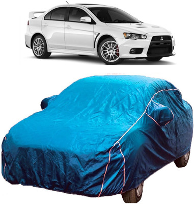 MoTRoX Car Cover For Mitsubishi Lancer (With Mirror Pockets)(Blue)