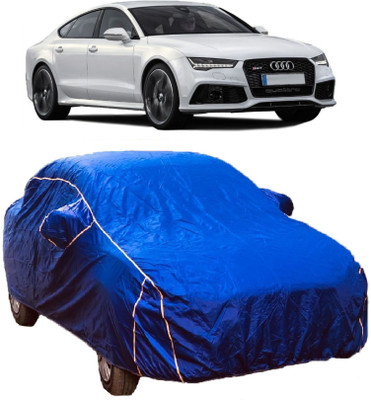 MoTRoX Car Cover For Audi S7 (With Mirror Pockets)(Blue)