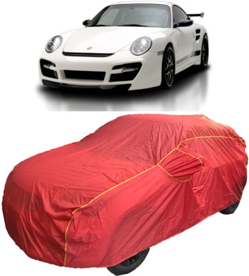 MoTRoX Car Cover For Porsche 911 (With Mirror Pockets)(Red)