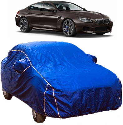 MoTRoX Car Cover For BMW Gran Coupe (With Mirror Pockets)(Blue)