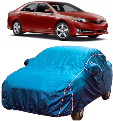 MoTRoX Car Cover For Toyota Camry (With Mirror Pockets)(Blue)
