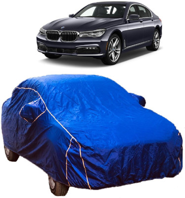 MoTRoX Car Cover For BMW 720D (With Mirror Pockets)(Blue)