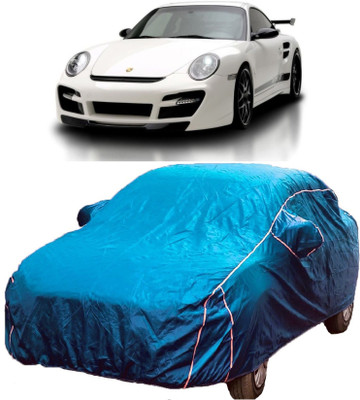 MoTRoX Car Cover For Porsche 911 (With Mirror Pockets)(Blue)