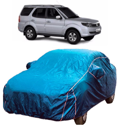 MoTRoX Car Cover For Tata Safari Storme (With Mirror Pockets)(Blue)