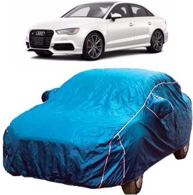 MoTRoX Car Cover For Audi S3 (With Mirror Pockets)(Blue)