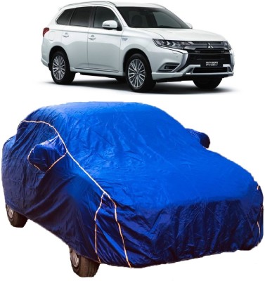 MoTRoX Car Cover For Mitsubishi Outlander (With Mirror Pockets)(Blue)