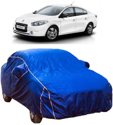 MoTRoX Car Cover For Renault Fluence (With Mirror Pockets)(Blue)