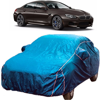 MoTRoX Car Cover For BMW Gran Coupe (With Mirror Pockets)(Blue)