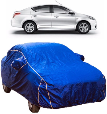MoTRoX Car Cover For Renault Scala (With Mirror Pockets)(Blue)