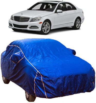 MoTRoX Car Cover For Mercedes Benz C220 (With Mirror Pockets)(Blue)