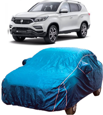 MoTRoX Car Cover For Mahindra XUV 700 (With Mirror Pockets)(Blue)