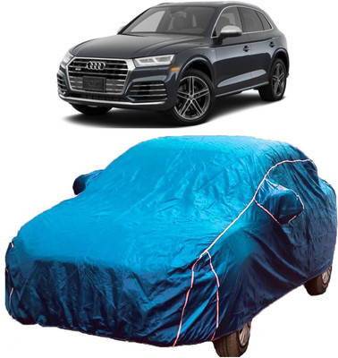 MoTRoX Car Cover For Audi SQ5 (With Mirror Pockets)(Blue)