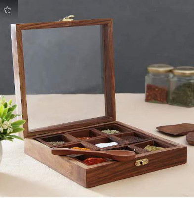 sawan shopping mart Spice Set Wooden(1 Piece)