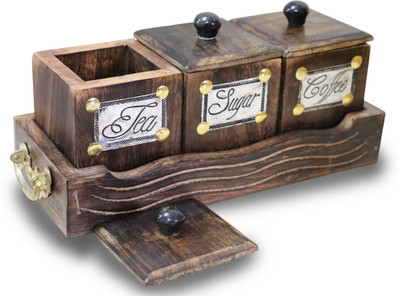 sawan shopping mart Spice Set Wooden