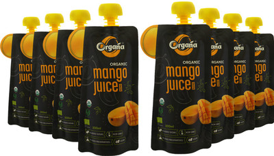 Organa Organic Mango Juice(8 x 200 ml)