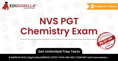 EduGorilla NVS PGT Chemistry Exam(Online Test Series)