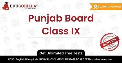 EduGorilla Punjab Board Class IX(Online Test Series)