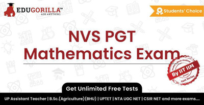 EduGorilla NVS PGT Mathematics Exam(Online Test Series)