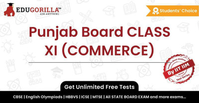 EduGorilla Punjab Board CLASS XI (COMMERCE)(Online Test Series)