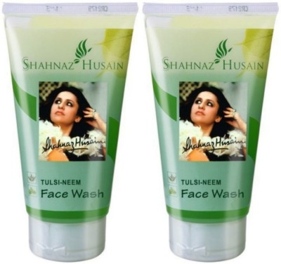 Shahnaz Husain Tulsi Neem  - 300ml ( pack of 2 *150ml) Face Wash(300 ml)