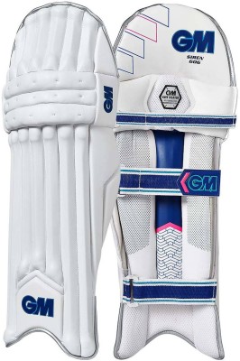 GM Siren 606 Batting Cricket Guard Combo(White)