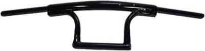 WHEETOYKART HB24 Bike Handle Bar Dual Triple Curved Stylish Handlebar Pipe/Rod Handle Bar(Black)