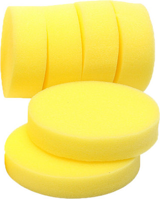 THE ORIGIN Wax Sponge Round Painting Sponge Block(Pack of 6)
