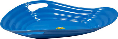 U.P.C. 100% Pure Food Grade Melamine Plastic Multipurpose Kitchen Fruit Vegetable Bowl Platter with Handle, Big Size - Blue Sizzler Tray(Sizzler Tray)